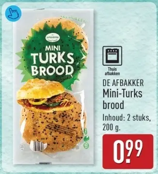 Aanbieding: Mini-Turks brood