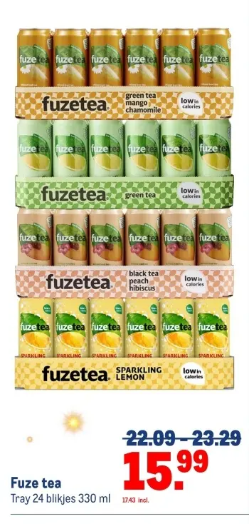 Aanbieding: Fuze tea