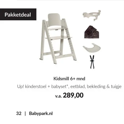 Aanbieding: Kidsmill Up! kinderstoel
