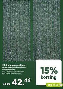 Aanbieding: 2 Lif vliegengordijnen