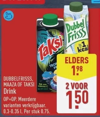 Aanbieding: Drink