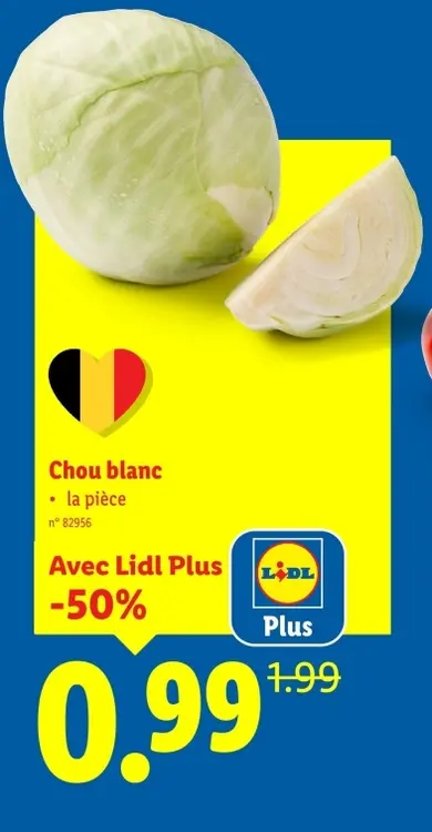 Offre: Chou blanc