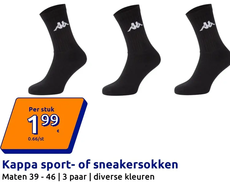 Aanbieding: Sport- of sneakersokken