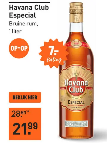 Aanbieding: Havana Club Especial