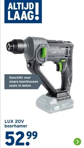 Aanbieding: 20V boorhamer