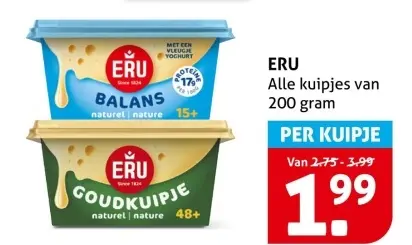 Aanbieding: Alle kuipjes smeerkaas