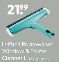 Aanbieding: Leifheit raamwisser Window & Frame Cleaner L 32cm