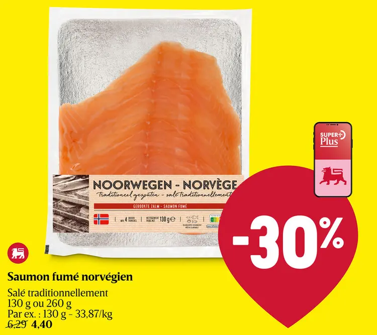 Offre: Saumon | Fumé | Norvègien