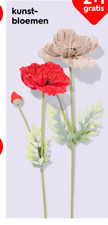 Promotie: Kunstbloemen