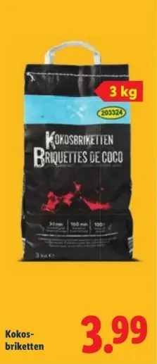 Aanbieding: Kokosbriketten