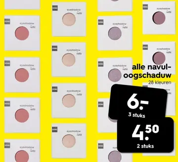 Aanbieding: alle navul-oogschaduw