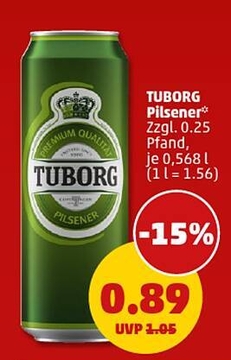 Aanbieding: TUBORG Pilsener**