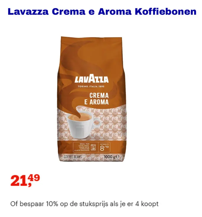 Aanbieding: Crema e aroma