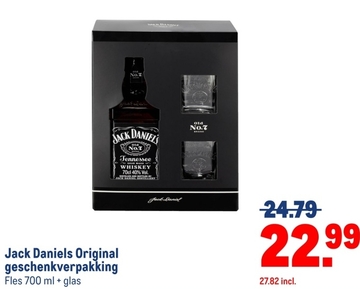 Aanbieding: Jack Daniels Original geschenkverpakking