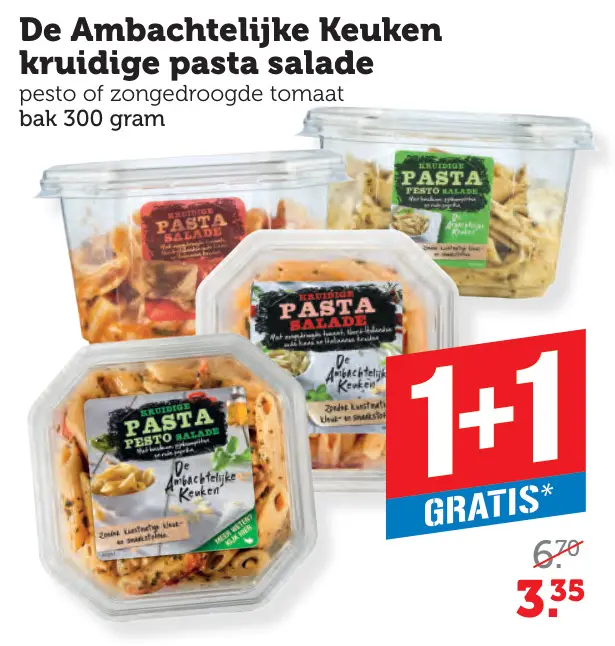 Aanbieding: Kruidige pasta salade