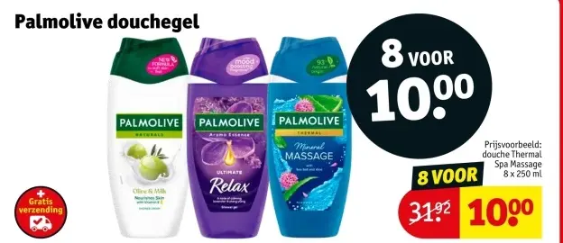 Aanbieding: Palmolive douchegel