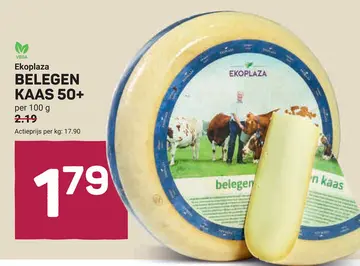 Aanbieding: Belegen kaas 50+