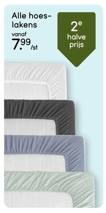 Aanbieding: Alle hoeslakens