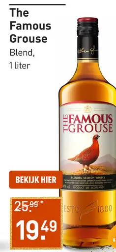 Aanbieding: The Famous Grouse 100CL