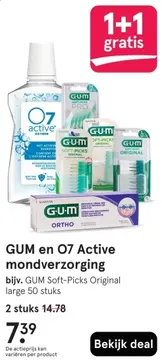 Aanbieding: GUM en 07 Active mondverzorging