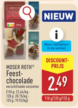 Aanbieding: Feest-chocolade
