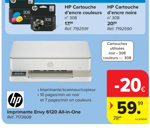 Offre: Imprimante Envy 6120 All-in-One