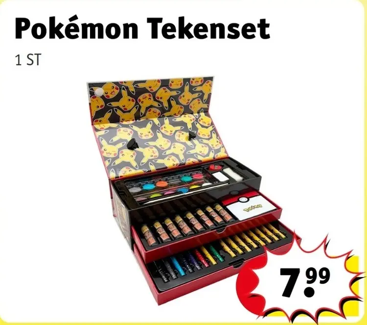 Aanbieding: Pokémon Tekenset
