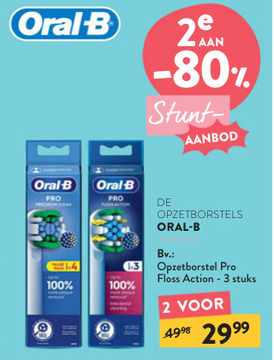 Aanbieding: Opzetborstel Pro Floss Action