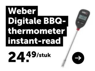 Promotie: Digitale BBQ-thermometer instant-read