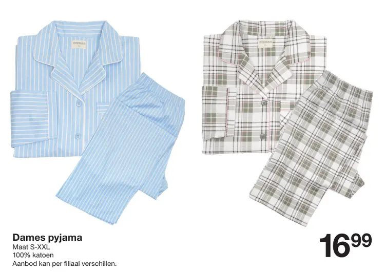 Aanbieding: Dames pyjama