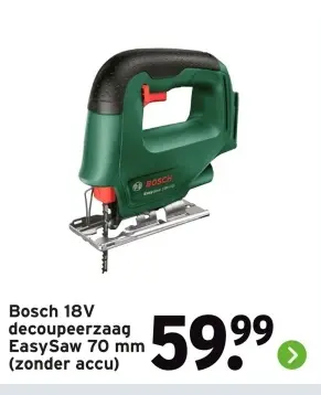 Aanbieding: decoupeerzaag EasySaw 70 mm