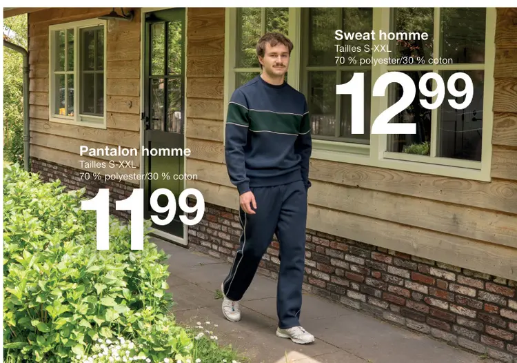 Offre: Pantalon homme / Sweat homme