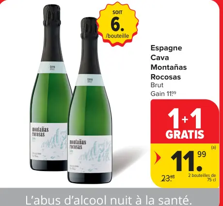 Offre: Cava Montañas Rocosas Brut