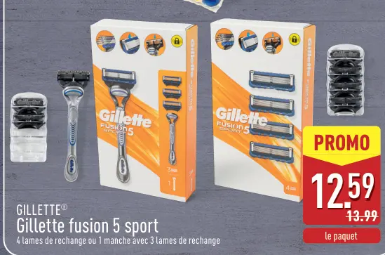 Offre: Gillette fusion 5 sport