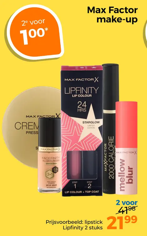 Aanbieding: Lipstick Lipfinity