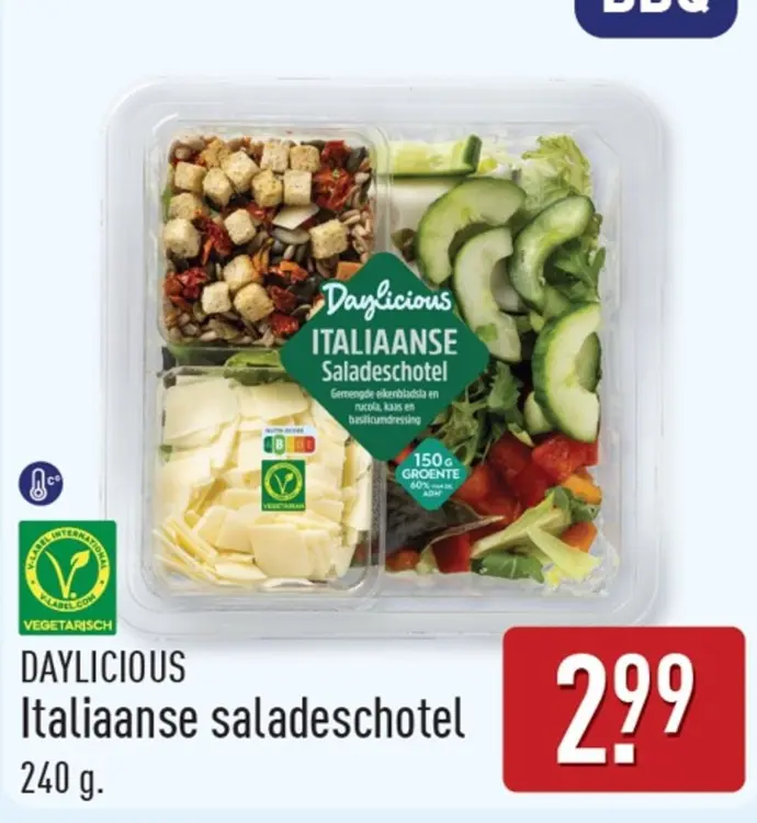Aanbieding: Italiaanse saladeschotel
