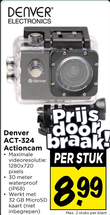Aanbieding: ACT-324 Actioncam