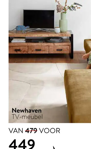 Aanbieding: Newhaven TV-meubel