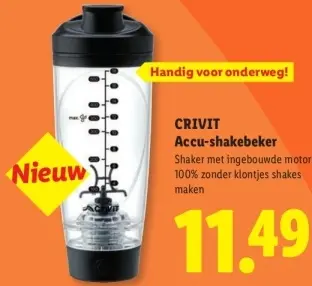 Aanbieding: Accu-shakebeker