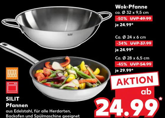 Aanbieding: Wok-Pfanne
