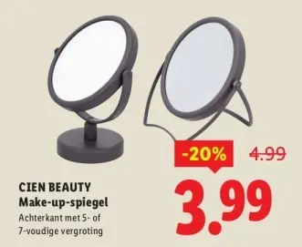 Aanbieding: Make-up-spiegel