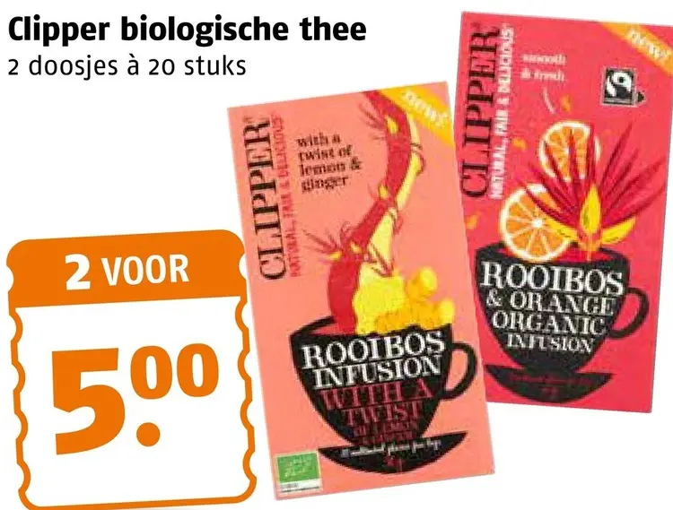 Aanbieding: Biologische thee
