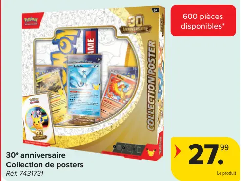 Offre: 30e anniversaire Collection de posters