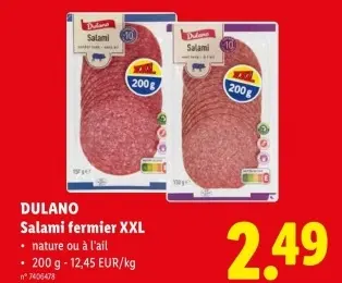 Offre: Salami fermier XXL