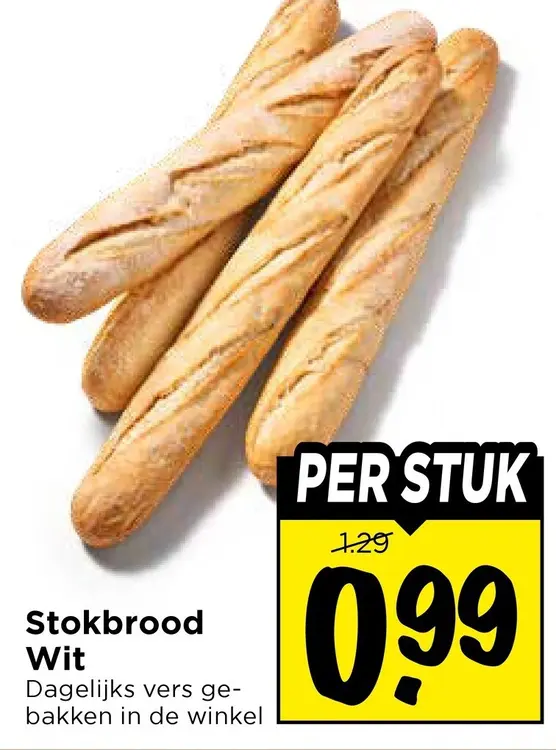 Stokbrood Wit
