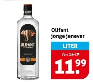 Aanbieding: Olifant jonge jenever