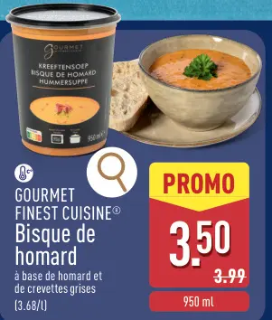 Offre: Bisque de homard