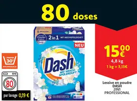 Offre: Lessive en poudre