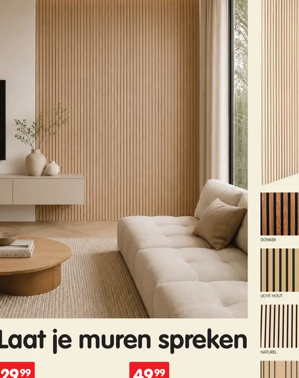 Promotie: Laat je muren spreken