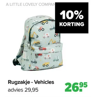 Aanbieding: Rugzakje - Vehicles